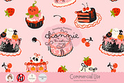 Halloween Cake Seamless Pattern, a Pattern Graphic by Chonnieartwork (Thumbnail 1 of 5)