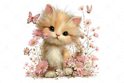 Whimsical Summer nursery Animals PNG, an Illustration by Craft Nest (Thumbnail 11 of 12)