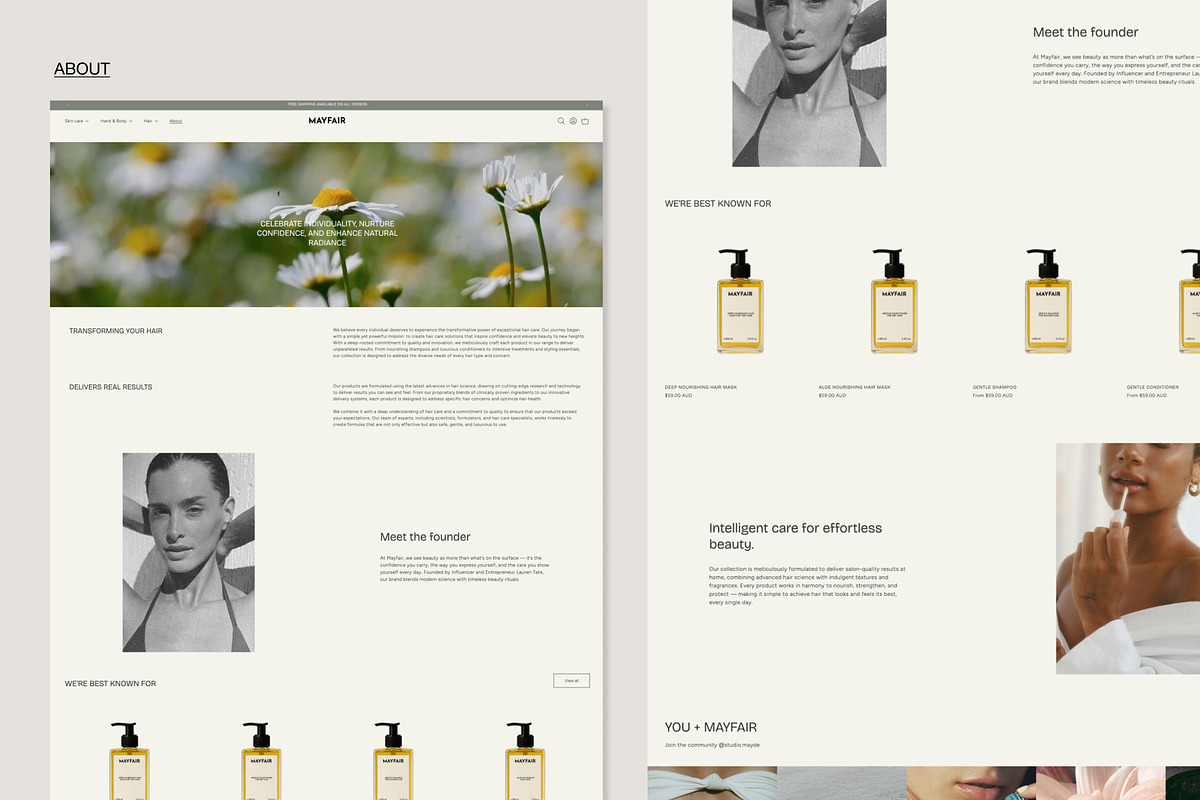 MAYFAIR | Beauty Shopify Theme preview 6
