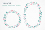 Festive Greenery, a Decorative Illustration by Insalata Illustrata (Thumbnail 2 of 7)