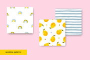 Cute Watercolor Lemon, a Decorative Illustration by MilaCreator (Thumbnail 2 of 6)