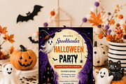 Halloween Party Invitation, an Invitation Template by Arslan (Thumbnail 4 of 5)