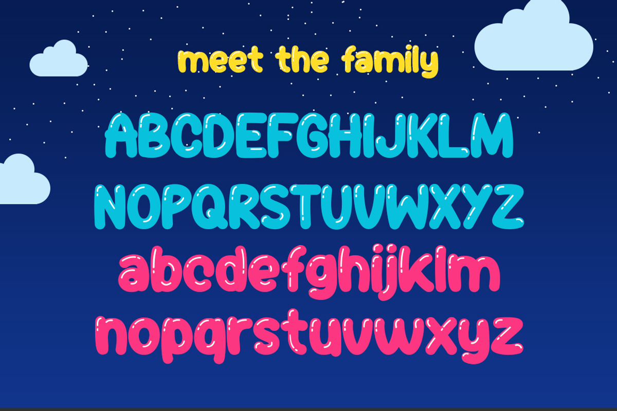JellyBelly Font preview 4
