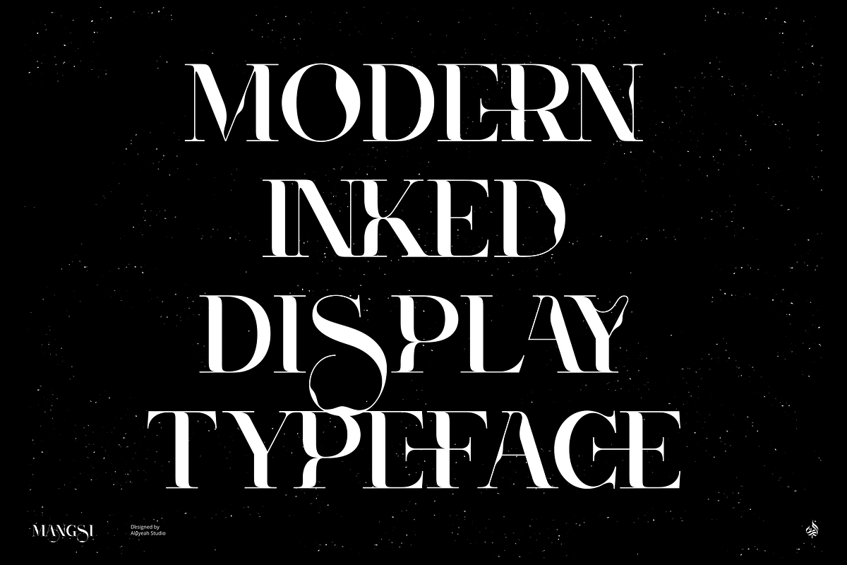 Mangsi | Inked Display Typeface, a Handwritten Font by Aluyeah Studio (Photo 15 of 16)