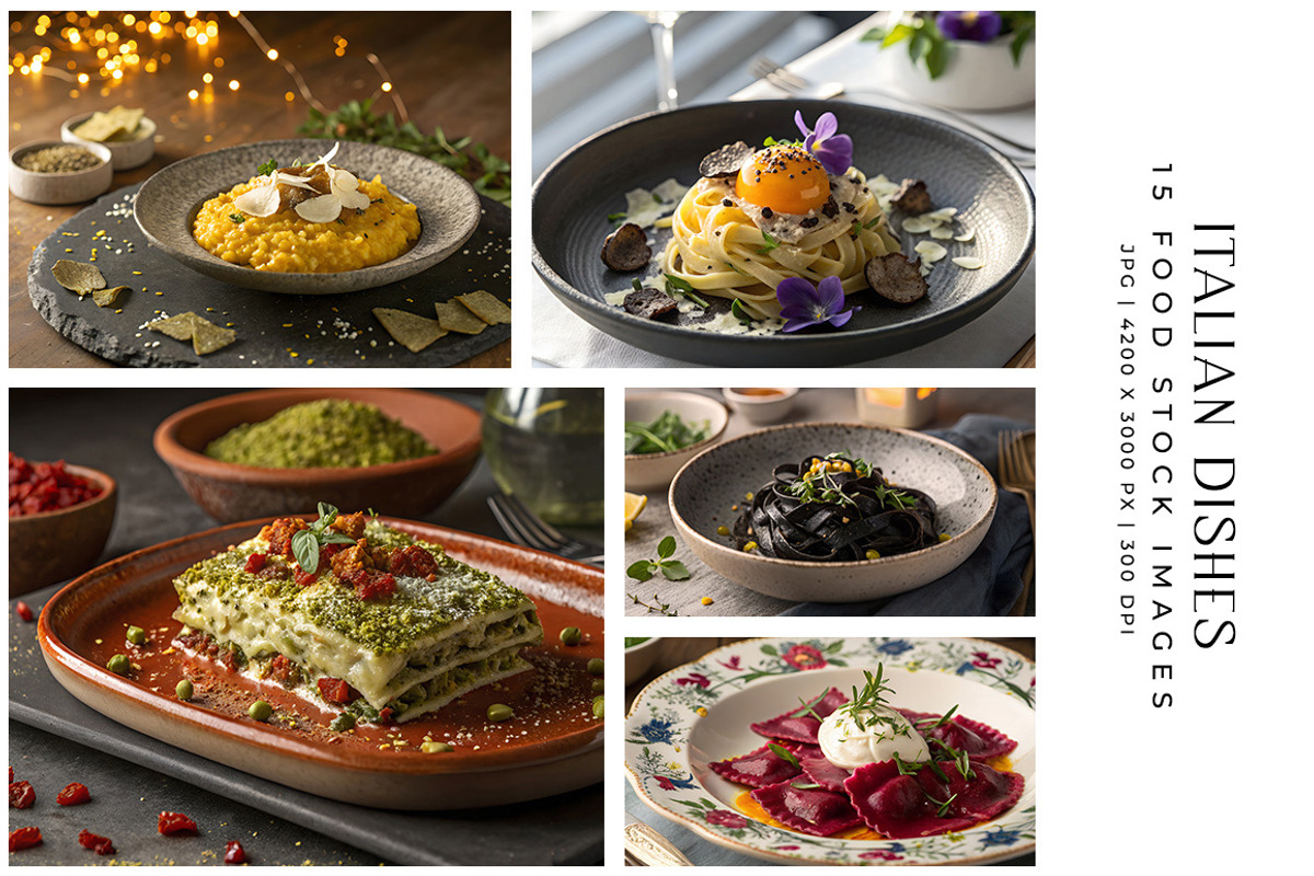 Italian Dishes, a Food & Drink Photo by Digital Art Creations (Photo 2 of 4)
