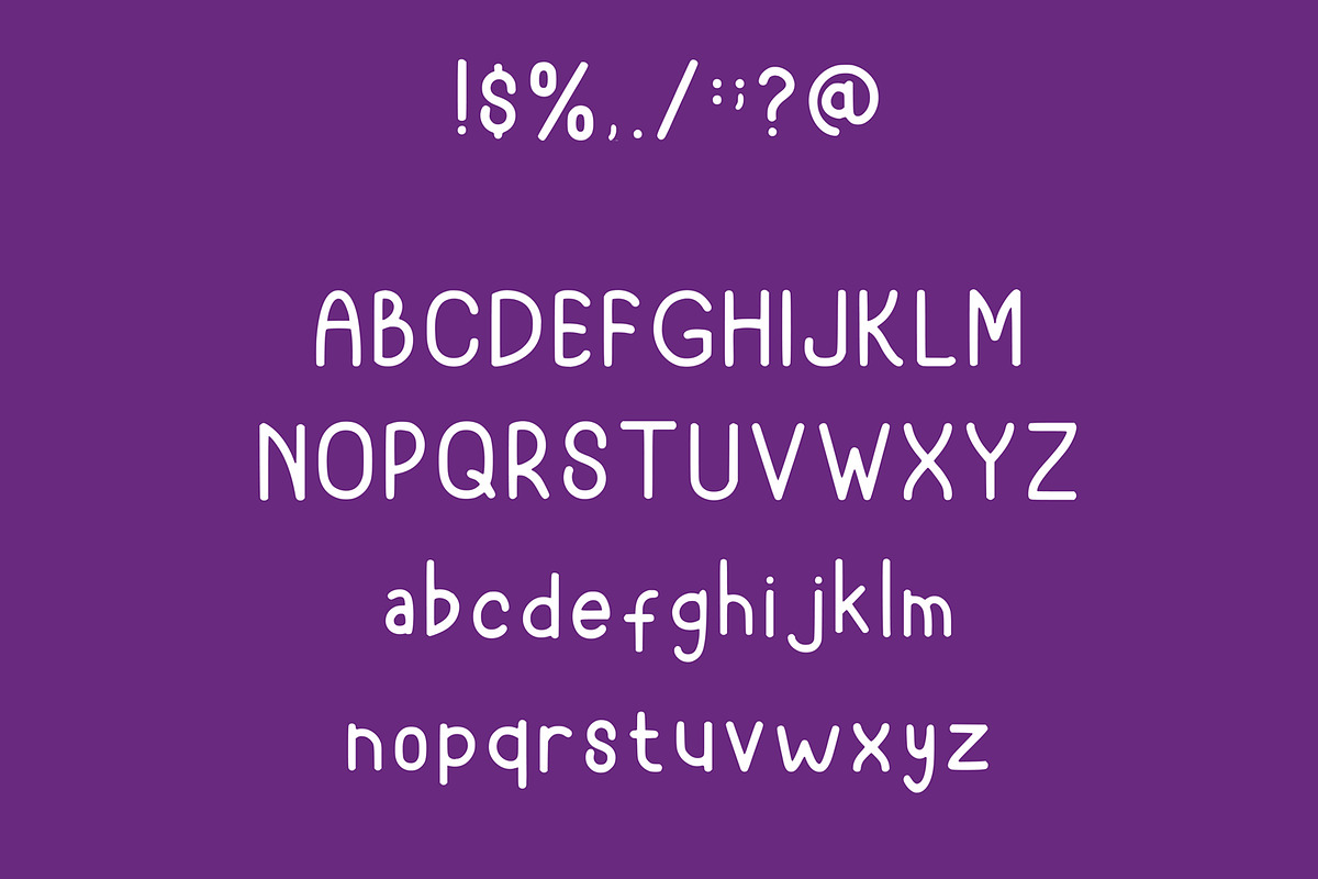Vennya fonts | San Serif font, a Sans Serif Font by soglamun (Photo 1 of 2)