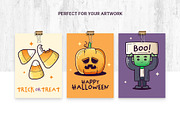 Halloween Clipart Illustration Pack, an Object Graphic by DesignerCandies (Thumbnail 4 of 5)