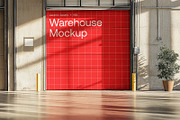 Warehouse Door Mockup M21, an Advertising Mockup by Asketic (Thumbnail 1 of 4)