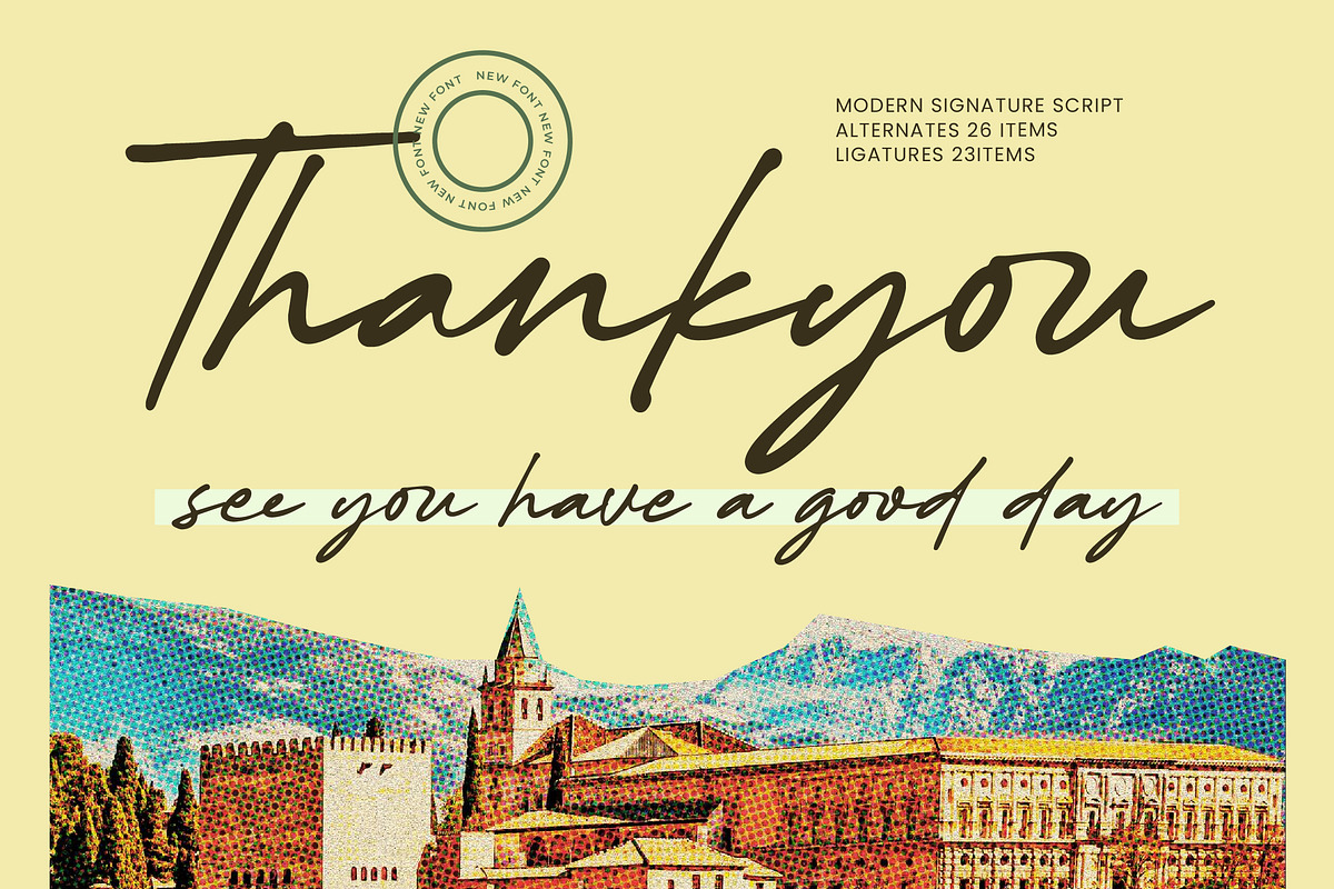Karthins  Modern Signature Script, a Script Font by Letterena Studios Script (Photo 15 of 15)