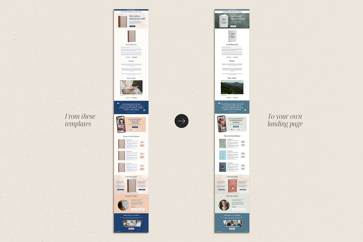 Author Sales Page, a Landing Page Template by Creatif Foundry (Photo 6 of 7)