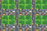 Seamless Pattern Map City, a Pattern Graphic by AlexZeL (Thumbnail 7 of 7)