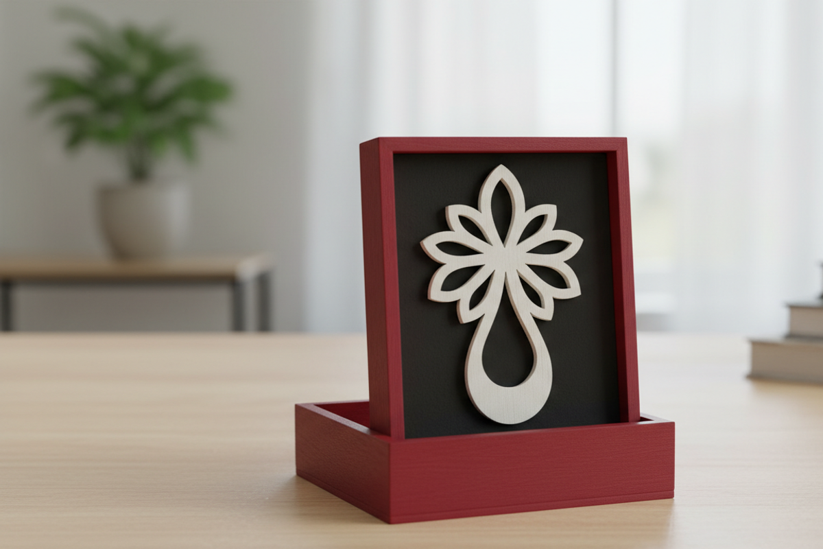 Modern Laser Cut Earrings, an Object Graphic by Designer_Momina (Photo 4 of 5)