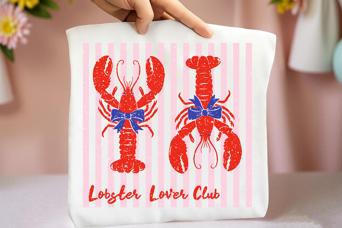 Summer Lobster Lover Club PNG Design, an Illustration by Libby Wishes (Photo 2 of 4)