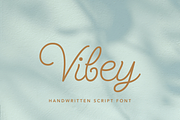 Vibey Font | Handwritten Script Font, a Script Font by Creative Foundry (Thumbnail 1 of 8)