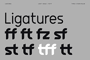 Federasyon Type Family, a Sans Serif Font by Yasin Yalçın (Thumbnail 9 of 14)