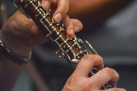 Oboe keys 2 stock photo containing oboe and english horn, an Arts & Entertainment Photo by Graphic Wray