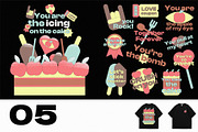 Love Typography Sticker Pack Vol.1, a Graphic by 159room.studio (Thumbnail 6 of 6)