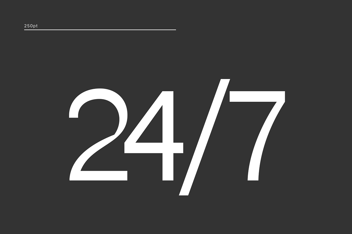 Aspirat Typeface preview 4