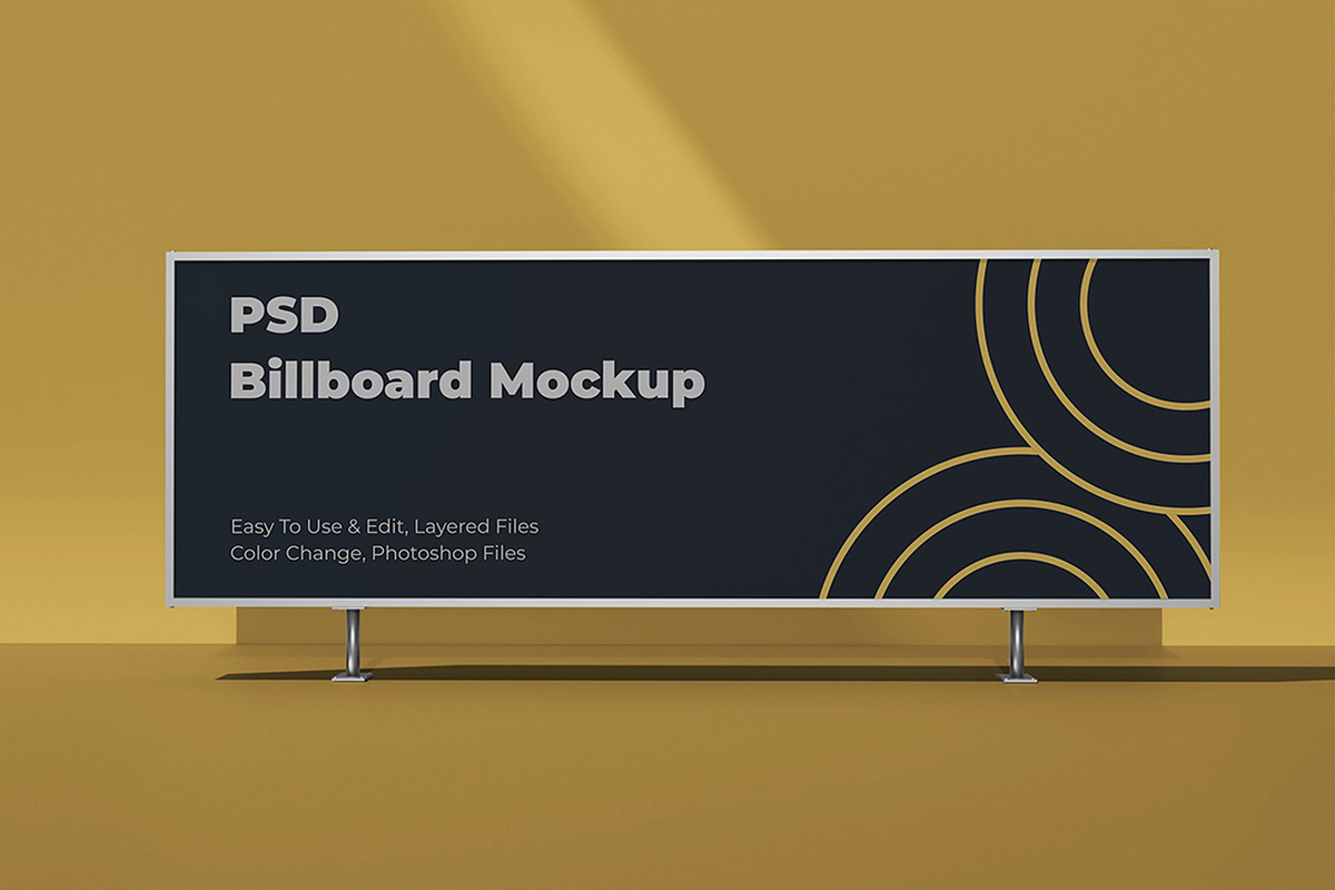 Billboard Mockup, an Advertising Mockup by Partikusi Design (Photo 2 of 4)