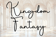 Kingdom Fantasy, a Handwritten Font by InermediaSTUDIO (Thumbnail 1 of 8)