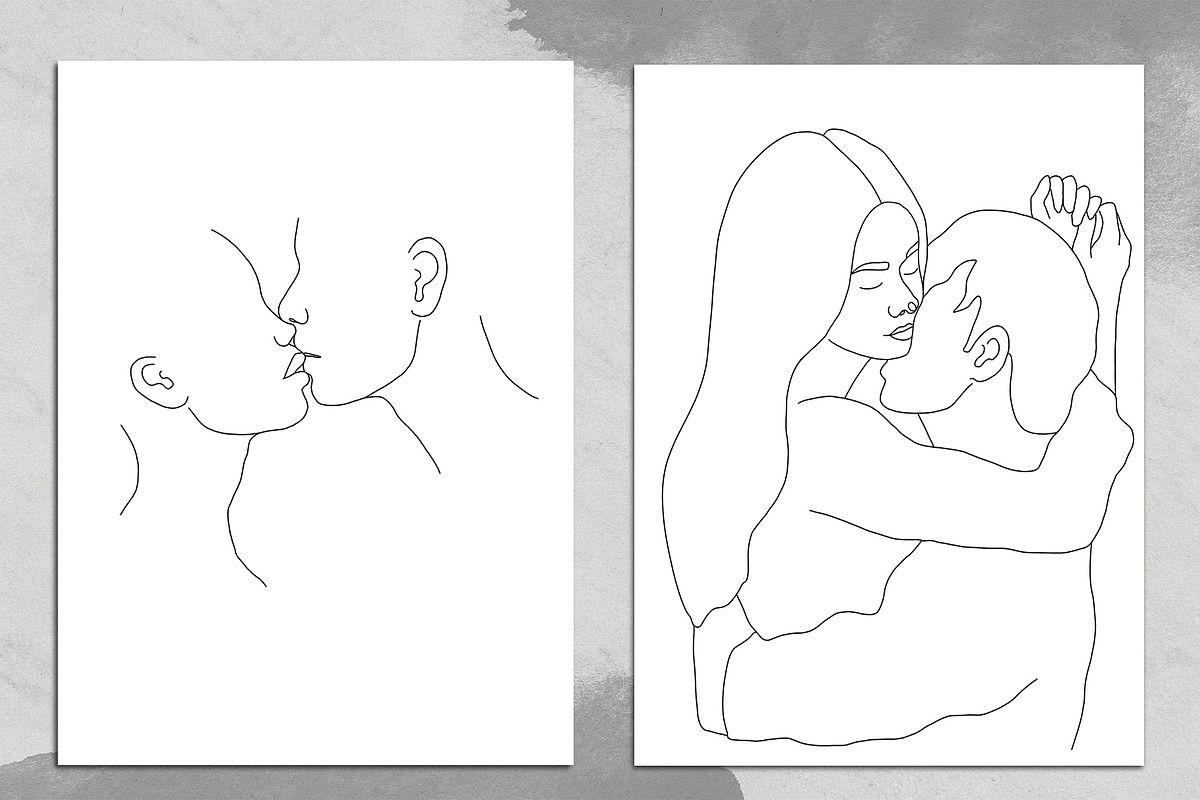 10 Love Goals Line Art, a Decorative Illustration by Miracles Everywhere (Photo 6 of 7)