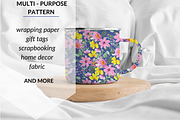 Ditsy Florals, a Print Template by SassyCorners (Thumbnail 3 of 7)