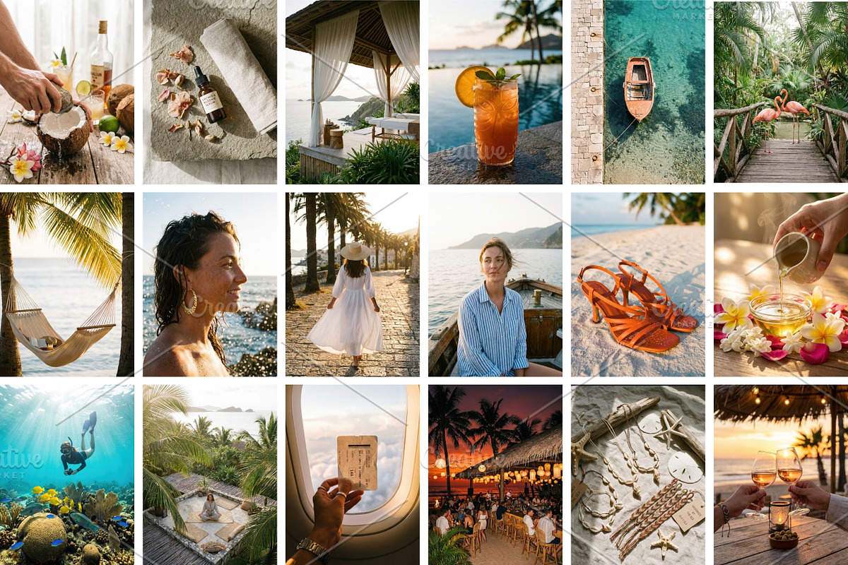 70 Island Lifestyle Stock Photos, a Holiday Photo by Selenique Studio (Photo 6 of 9)