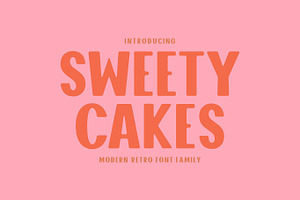 Sweety Cakes Font Family