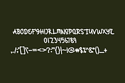Tovers Cokes - Font, a Handwritten Font by artchiles_design (Thumbnail 4 of 5)