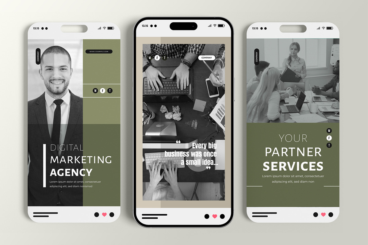 Business Social Media Story Post, a Social Media Template by MightyDesign (Photo 2 of 6)