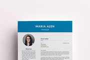 Professional Resume/CV Template, a Resume Template by designSultan (Thumbnail 1 of 4)