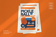 Pickleball Tournament - Flyer, a Brochure Template by Izdihaar_Studio (Thumbnail 1 of 3)