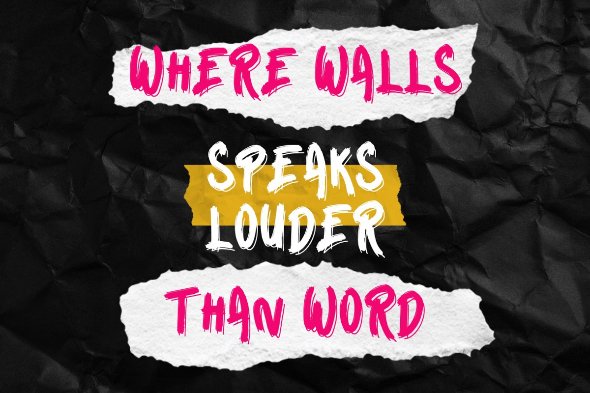 Broex Stray - Graffiti Brush Font, a Handwritten Font by Dhabee (Photo 11 of 12)
