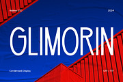 Glimorin – Condensed Display Typefac, a Sans Serif Font by Vadovastd (Thumbnail 1 of 7)