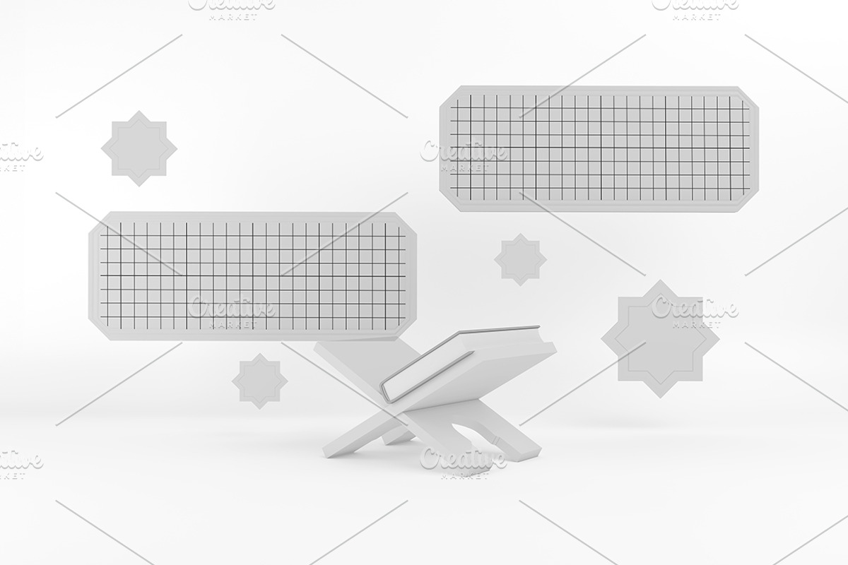 Ramadan Mockup, an Advertising Mockup by Qaleb Studio (Photo 1 of 2)