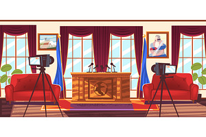 Government conference room, an Object Illustration by Stock-Smart-Start