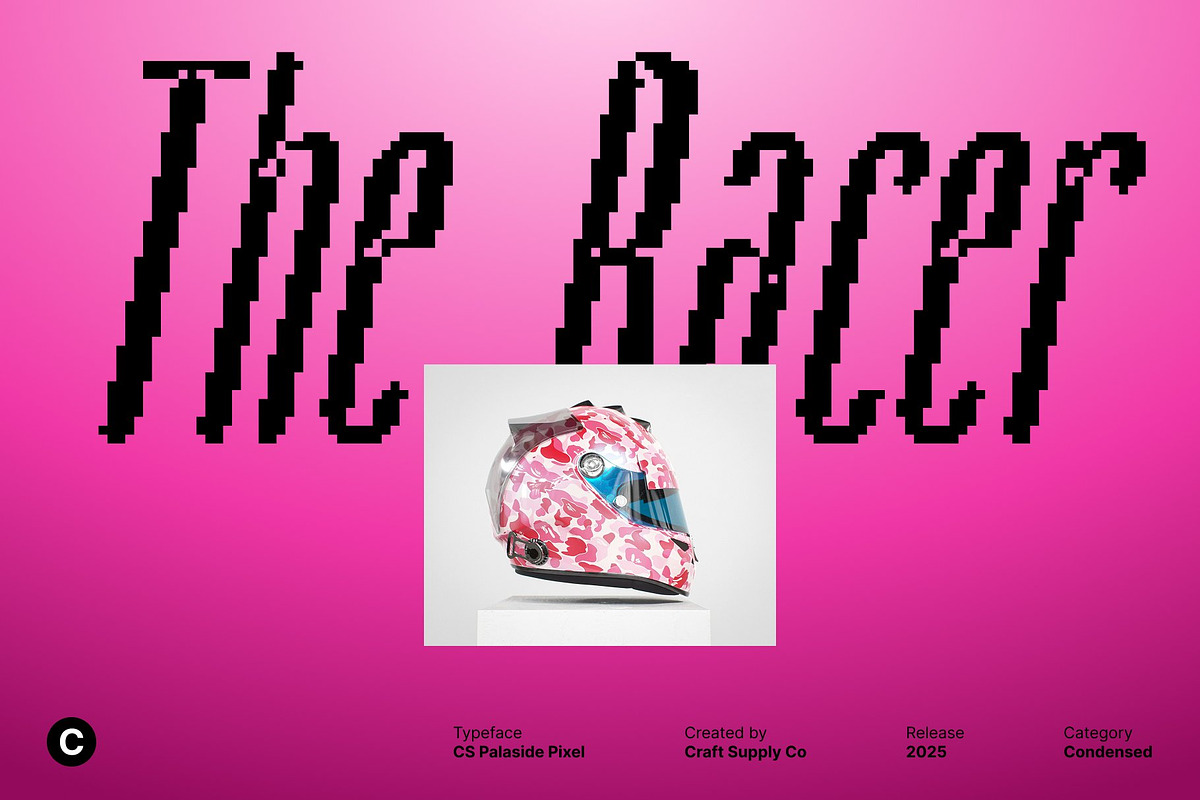 Palaside Pixel, a Sans Serif Font by Craft Supply Co. (Photo 5 of 8)