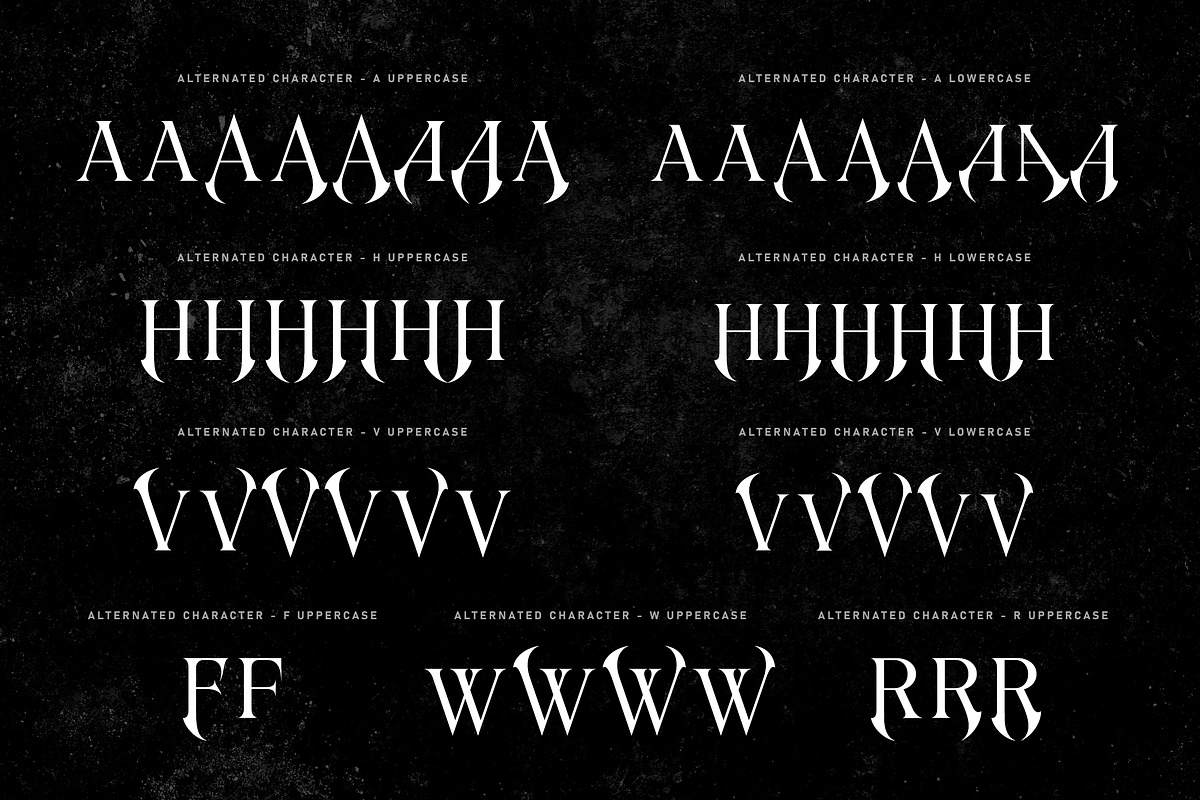 Rednoisr - Elegant Fantasy Serif, a Serif Font by Typia Nesia (Photo 3 of 13)