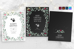 Merry Christmas Flyer Template, a Flyer Template by BrandPacks
