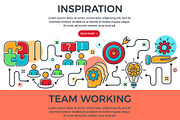 Partnership and Business Teamwork, a Person Illustration by TAlex (Thumbnail 2 of 6)