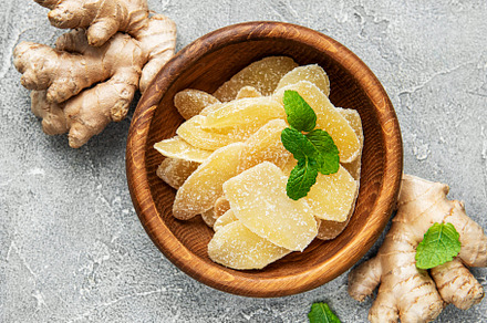 Sweet and spicy candied ginger, a Food & Drink Photo by Olena Rudo