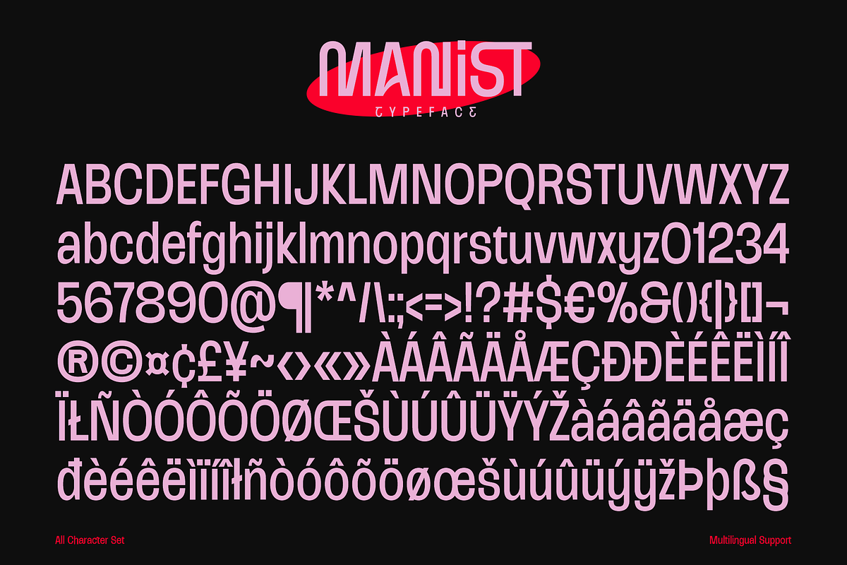 Manist - Geometric Sans Serif, a Sans Serif Font by RedyStudio (Photo 2 of 12)
