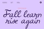 CS Willard Pixel, a Script Font by Craft Supply Co. (Thumbnail 2 of 8)