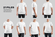 7 Mockups Man T-Shirt, a Shirt Mockup by Grow Design Craft Studio (Thumbnail 7 of 7)