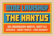 TNSC Huberica - Display Font, a Sans Serif Font by The Native Saint Club (Thumbnail 13 of 14)