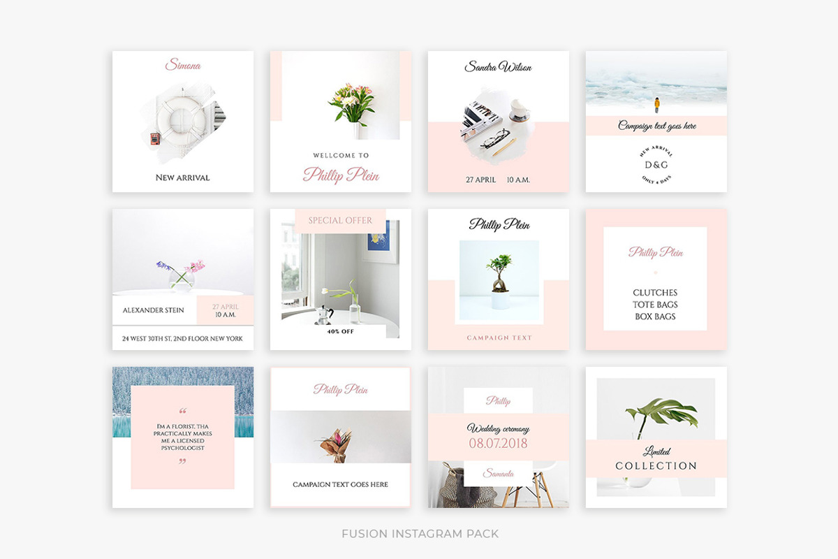 Clean Instagram Bundle, a Social Media Template by Swiss_cube (Photo 15 of 16)