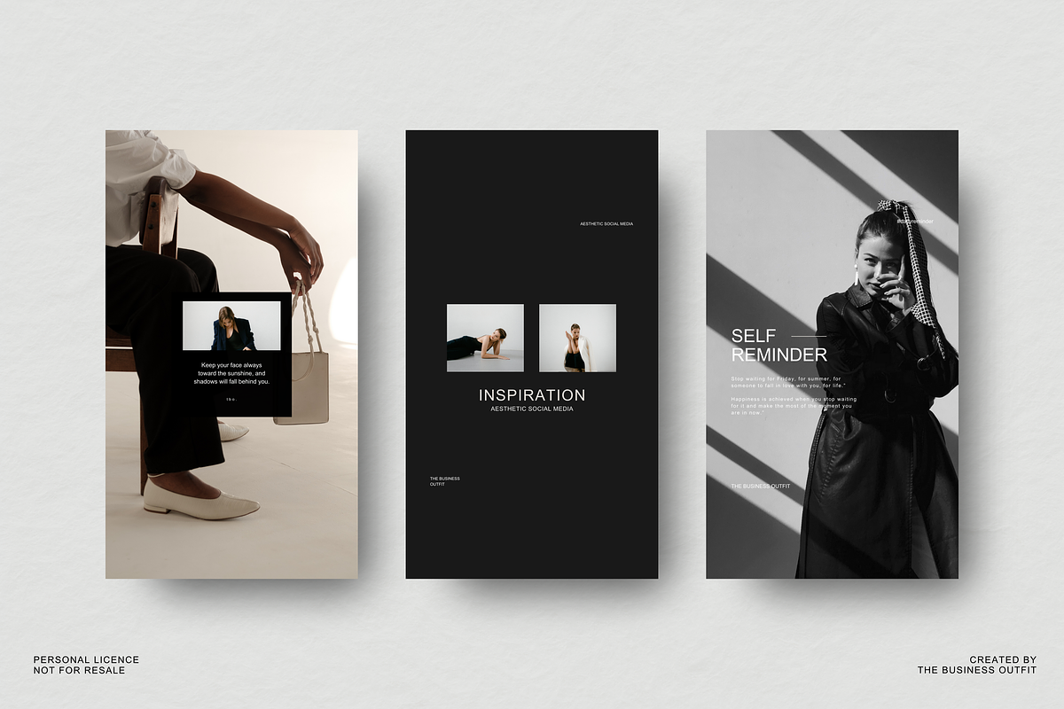 Minimal Instagram Stories - Canva, a Social Media Template by thebusinessoutfit (Photo 13 of 16)