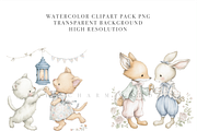 40 Pastel Baby Animals Clipart Set, an Animal Illustration by Pati Charm Studio (Thumbnail 4 of 6)