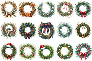 Grass Wreath Christmas Sublimation, an Illustration by Designking (Thumbnail 2 of 5)
