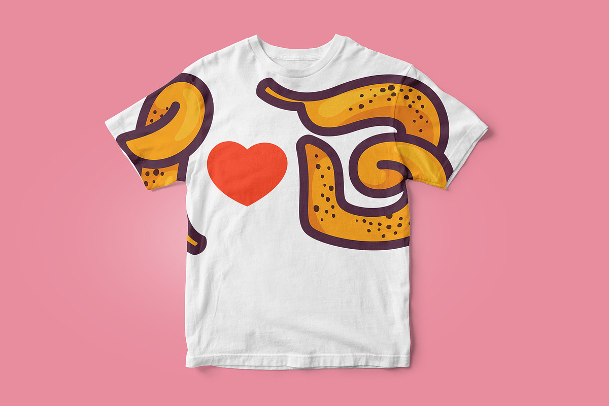 Made of Bananas fonts / icons, a Script Font by kaer_shop (Photo 2 of 4)
